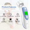 LPOW Forehead and Ear Digital Medical Infrared Accurate Reading Thermometer for Baby & Adults, Fever Warning, Clinical Monitoring,FDA and CE Approved. UPC:667673872916 - lencoo3